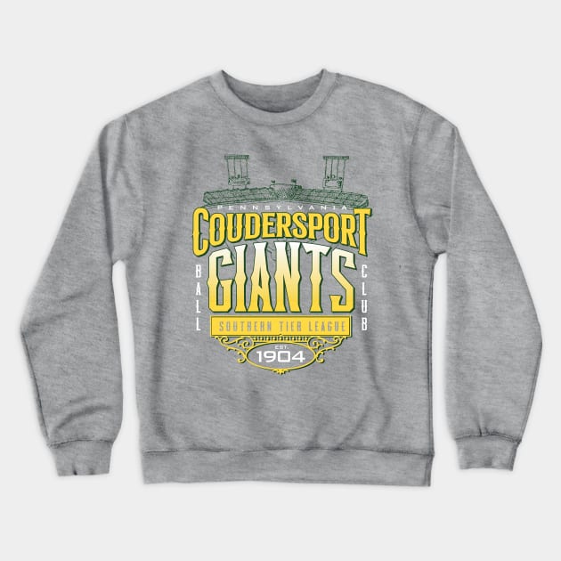 Coudersport Giants Crewneck Sweatshirt by MindsparkCreative